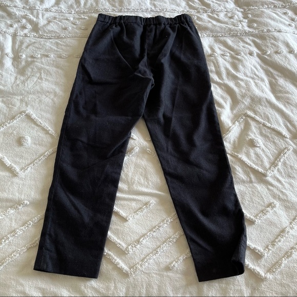 Babaton Atelier Straight Leg Pocket Pant Metallic Stipes Elastic Waist Size 6 - Picture 5 of 8